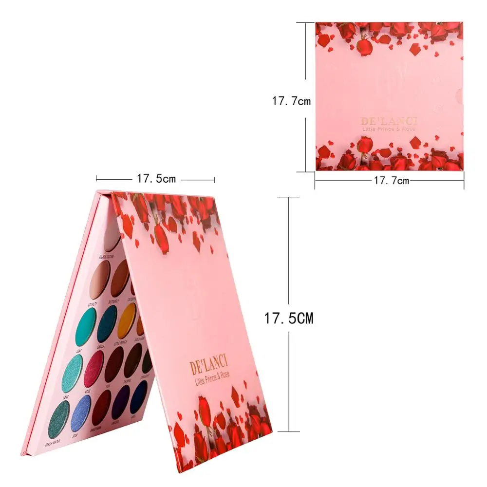 DE'LANCI Eye Shadow Makeup Palette Little Prince & Rose Eyeshadow Highly Pigmented Bright Natural Shades Colorful Shimmer Matte
DE'LANCI Eye Shadow Makeup Palette Little Prince & Rose Eyeshadow Highly Pigmented Bright Natural Shades Colorful Shimmer Matte