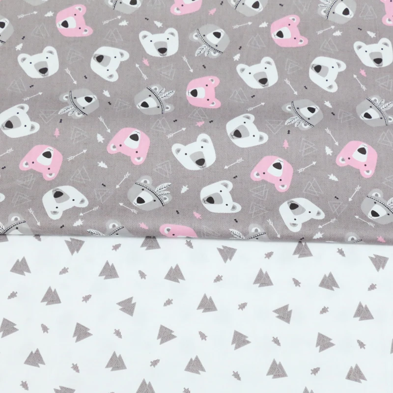 100% cotton twill fabric gray cartoon bear arrow tree textile for DIY crib bedding cushions apparel quilting handwork home decor
100% cotton twill fabric gray cartoon bear arrow tree textile for DIY crib bedding cushions apparel quilting handwork home decor