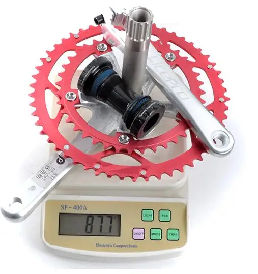 Litepro Bicycle Hollow tech crankset Ultegra Double Road Bike Crankset 130BCD 53-39T chain ring BMX Road Folding Bike Crankset
Litepro Bicycle Hollow tech crankset Ultegra Double Road Bike Crankset 130BCD 53-39T chain ring BMX Road Folding Bike Crankset
