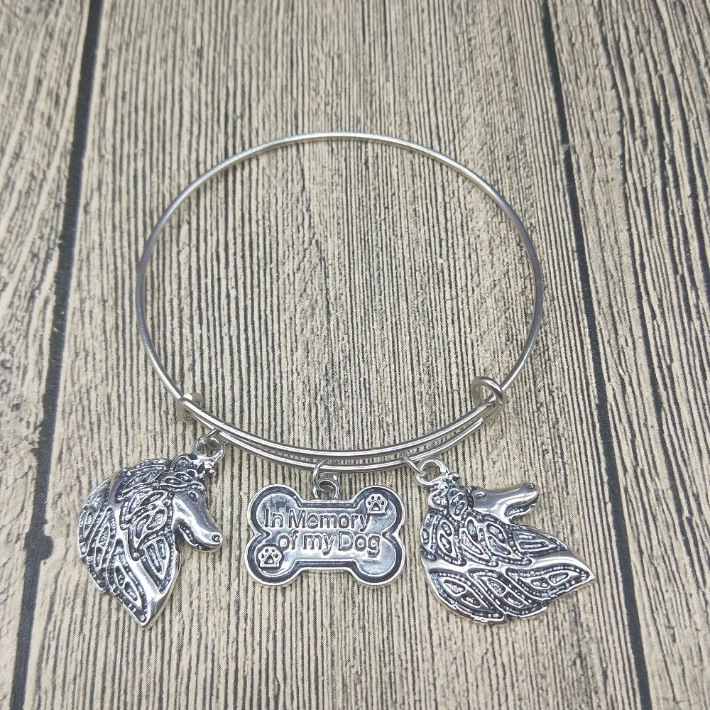 High quality rough collie Bangles pet dog jewelry antique silver Plated rough collie Bangles
High quality rough collie Bangles pet dog jewelry antique silver Plated rough collie Bangles