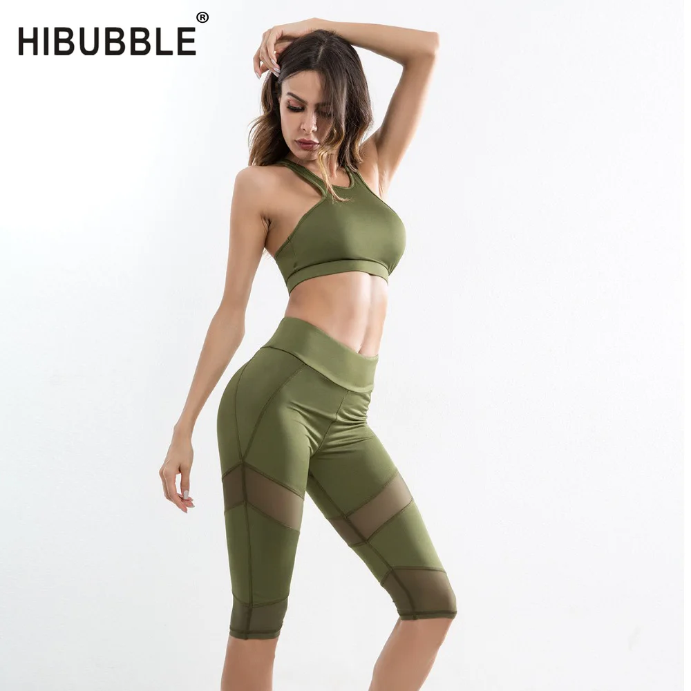 Женский спортивный костюм Hibubble, сетчатый комплект для йоги с мягким топом, спортивные Леггинсы, одежда для спортзала, 2018, костюм для бега и ф...
Женский спортивный костюм Hibubble, сетчатый комплект для йоги с мягким топом, спортивные Леггинсы, одежда для спортзала, 2018, костюм для бега и ф...