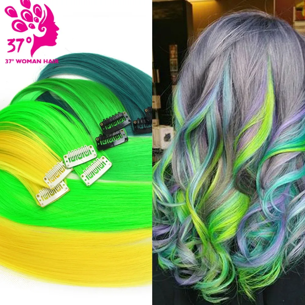 Dream ice's 10pcs/lot Clip-in One Piece hair extensions rain bow Hair pieces 16"40cm Pure Color Straight Long Synthetic Hair
Dream ice's 10pcs/lot Clip-in One Piece hair extensions rain bow Hair pieces 16"40cm Pure Color Straight Long Synthetic Hair