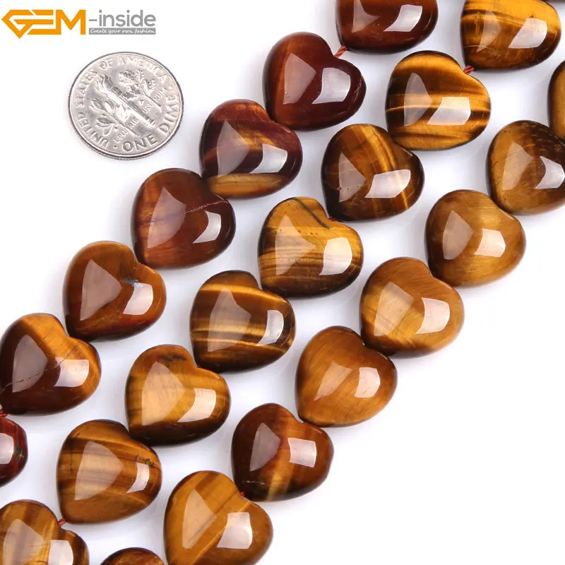Gem-inside Natural Heart Shape Yellow Tiger Eye Stone Beads For Jewelry Making Beads DIY 15" Christmas Gift
Gem-inside Natural Heart Shape Yellow Tiger Eye Stone Beads For Jewelry Making Beads DIY 15" Christmas Gift