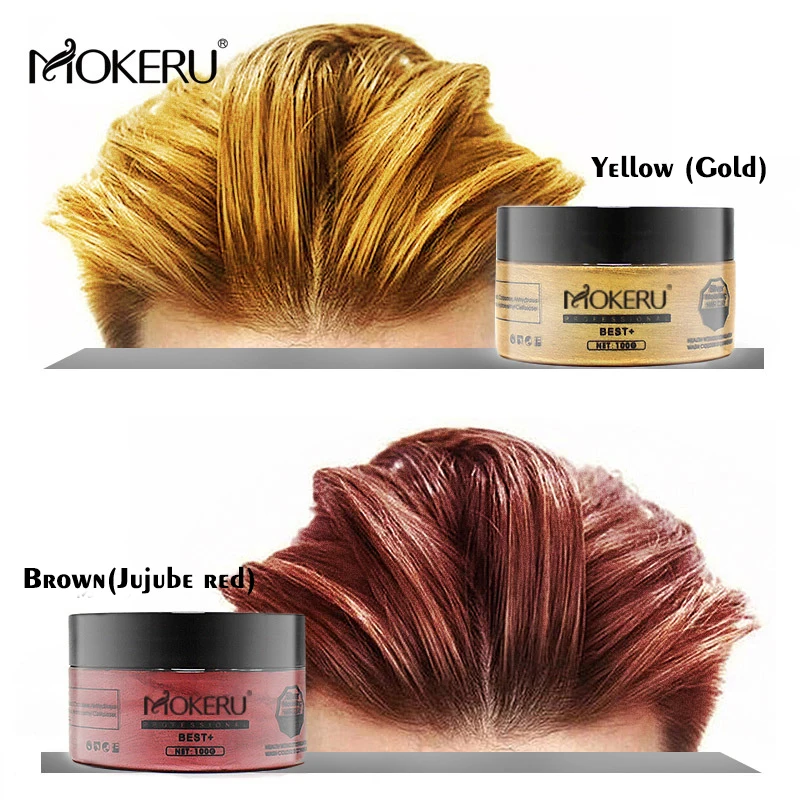 Mokeru 2pc/lot Hair Paint Wax Grey Ash Brown Hair Color Dye Cream Temporary Hair Dye Mud Wax For Hair Styling Care
Mokeru 2pc/lot Hair Paint Wax Grey Ash Brown Hair Color Dye Cream Temporary Hair Dye Mud Wax For Hair Styling Care