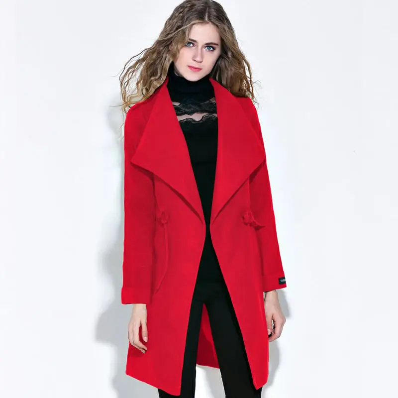 Autumn Winter Women Lapel Collar Coat 2018 New Models Loose Womens Wool Jacket Parkas Large size Female Fleece Coats WZ436
Autumn Winter Women Lapel Collar Coat 2018 New Models Loose Womens Wool Jacket Parkas Large size Female Fleece Coats WZ436