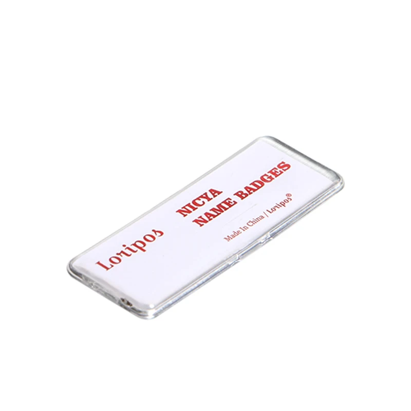 Reap Magnetic Id Name Badge 76*25 Mm Lens Cover Magnetic Staff Name Holder Tag Magnet Individual Printing magnetic badge holder
Reap Magnetic Id Name Badge 76*25 Mm Lens Cover Magnetic Staff Name Holder Tag Magnet Individual Printing magnetic badge holder