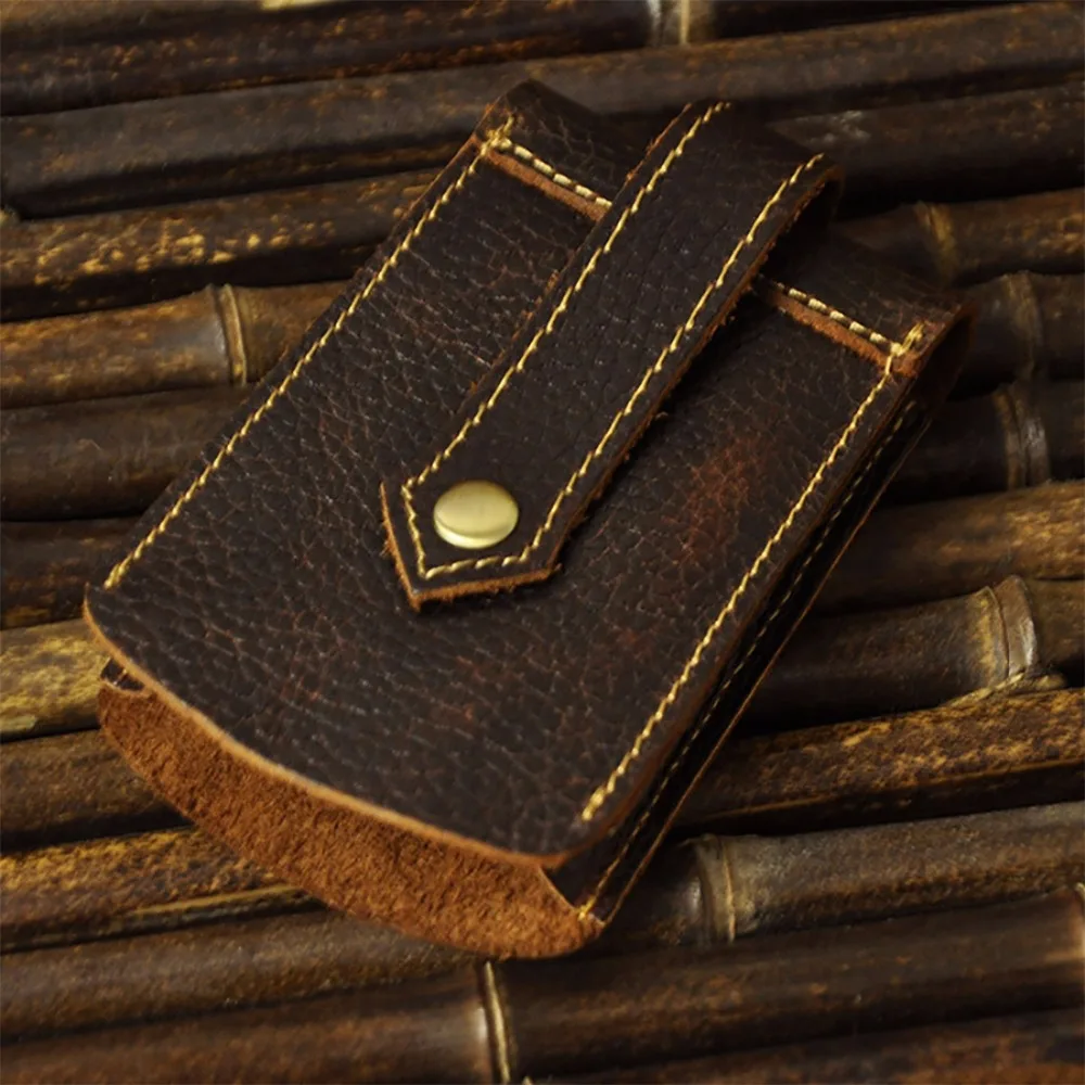 New Arrival Crazy Horse Cowhide Genuine Leather Car Key Case Bag Unisex Housekeeper Keys Holder Keychain Keyrings Organizer Bags
New Arrival Crazy Horse Cowhide Genuine Leather Car Key Case Bag Unisex Housekeeper Keys Holder Keychain Keyrings Organizer Bags