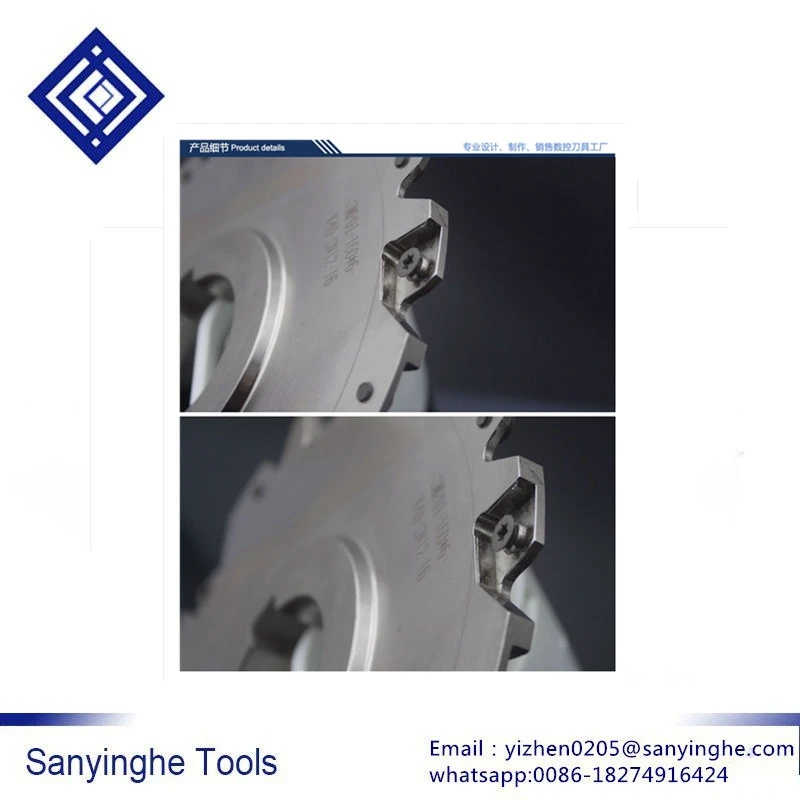 sanyinghe tool holder SMP01-160*6-K40-SN12-16 indexable face and side milling head
sanyinghe tool holder SMP01-160*6-K40-SN12-16 indexable face and side milling head
