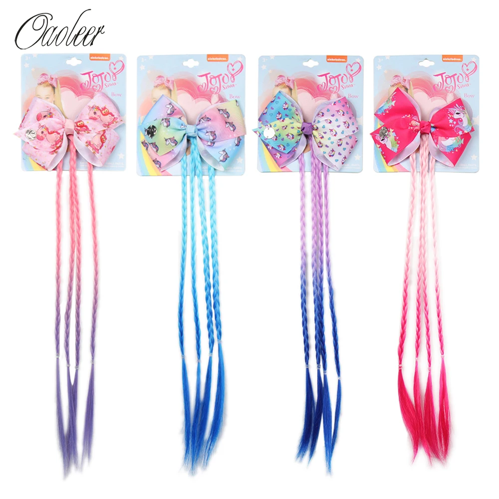 Oaoleer Hair Accessories 5 Inch Hair Bows for Girls Print Grosgrain Ribbon Hairgrips with Rainbow Wigs Kids Dance Party Hairbows
Oaoleer Hair Accessories 5 Inch Hair Bows for Girls Print Grosgrain Ribbon Hairgrips with Rainbow Wigs Kids Dance Party Hairbows