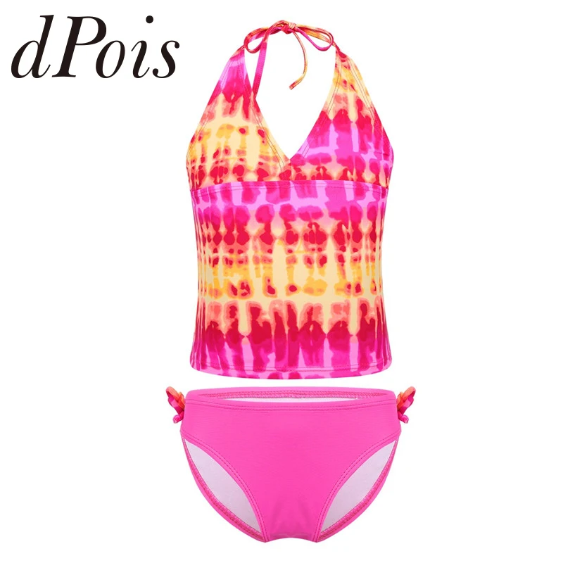 2 Pcs Mambo Tie-Dye Girls Kids Tankini Set Swimsuit Swimwear Beachwear Bathing Suits Clothes Outfits for Summer Surfing Holiday
2 Pcs Mambo Tie-Dye Girls Kids Tankini Set Swimsuit Swimwear Beachwear Bathing Suits Clothes Outfits for Summer Surfing Holiday