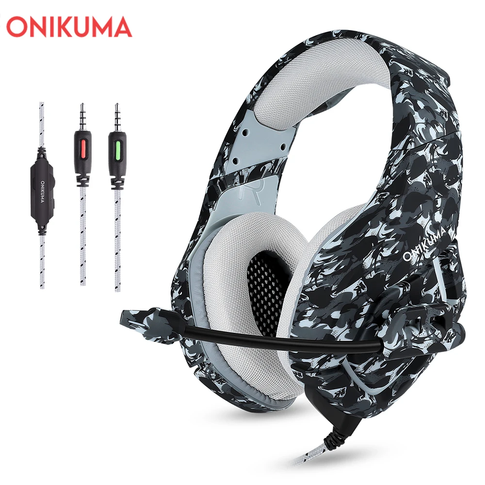 ONIKUMA K1 3.5mm Wire Gaming Headphones Stereo Game Earphones with Mic for PS4 Xbox Headset Computer Headphone
ONIKUMA K1 3.5mm Wire Gaming Headphones Stereo Game Earphones with Mic for PS4 Xbox Headset Computer Headphone