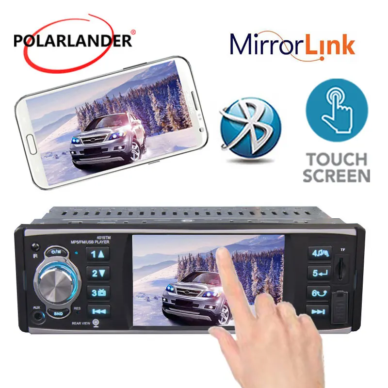 Автомагнитола 4 дюйма, стерео-система с сенсорным экраном HD, USB/SD/FM/RDS, с поддержкой MP5, Типоразмер 1 Din
Автомагнитола 4 дюйма, стерео-система с сенсорным экраном HD, USB/SD/FM/RDS, с поддержкой MP5, Типоразмер 1 Din