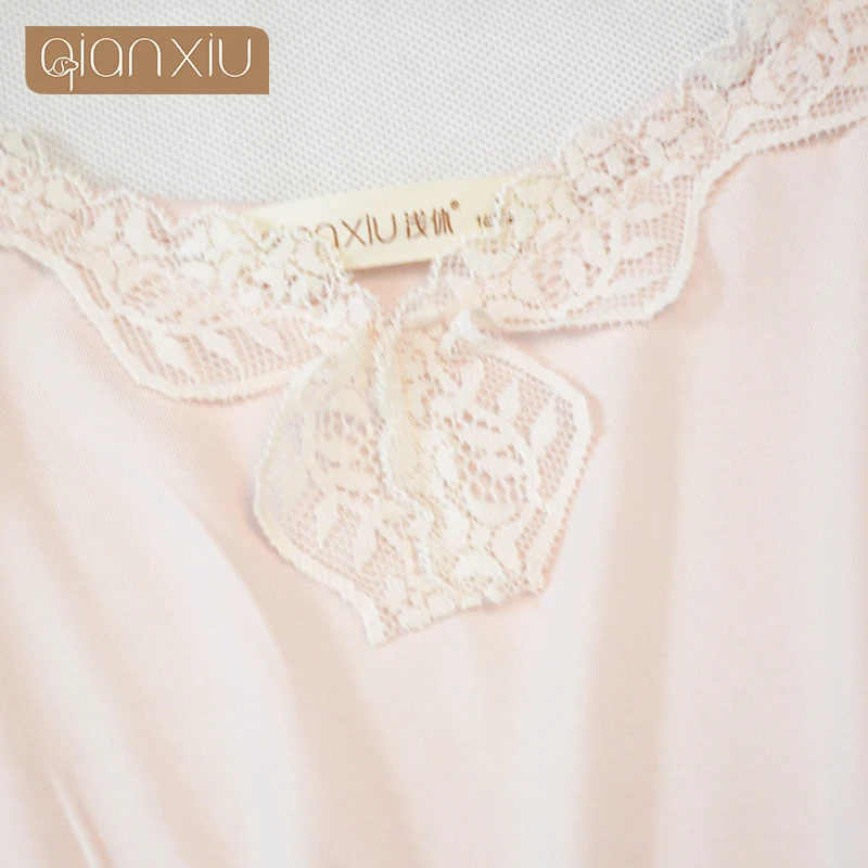 Qianxiu Nightgown For Women Sling Lace Sleepskirts Hot Sale Cute Comfortable Nightdress 1747
Qianxiu Nightgown For Women Sling Lace Sleepskirts Hot Sale Cute Comfortable Nightdress 1747