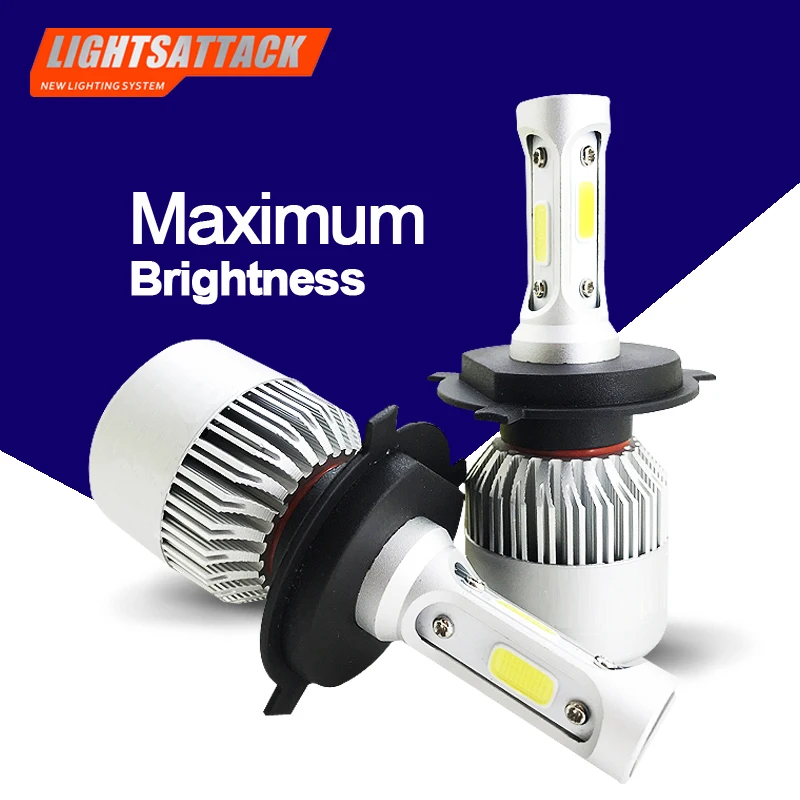 

PEGASUS Car Headlight H1 H3 H4 H7 H11 HB3 9005 HB4 9006 HB1 9004 HIR2 9012 HB5 9007 H13 880 881 LED 6500K Auto Headlamp Bulb