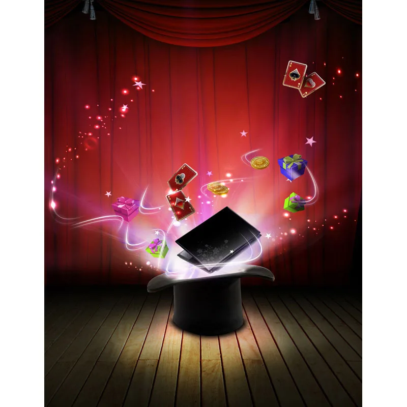 LIFE MAGIC BOX Photo Backdrop Stage Magic Hat Photoshoot Photo Background Birthday S-2495
LIFE MAGIC BOX Photo Backdrop Stage Magic Hat Photoshoot Photo Background Birthday S-2495