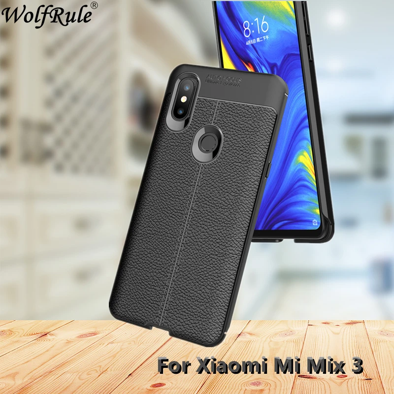Чехол Wolfrule для Xiaomi Mi Mix 3 чехол Mix3 силиконовый из ТПУ Прочный Гибридный телефона |
