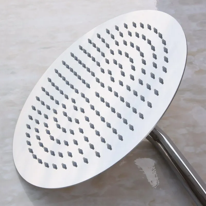 12" ( inch ) Stainless Steel Large Round Shape Rain Bath Rainfall Shower head / Bathroom Accessory (Standard 1/2") ash051
12" ( inch ) Stainless Steel Large Round Shape Rain Bath Rainfall Shower head / Bathroom Accessory (Standard 1/2") ash051