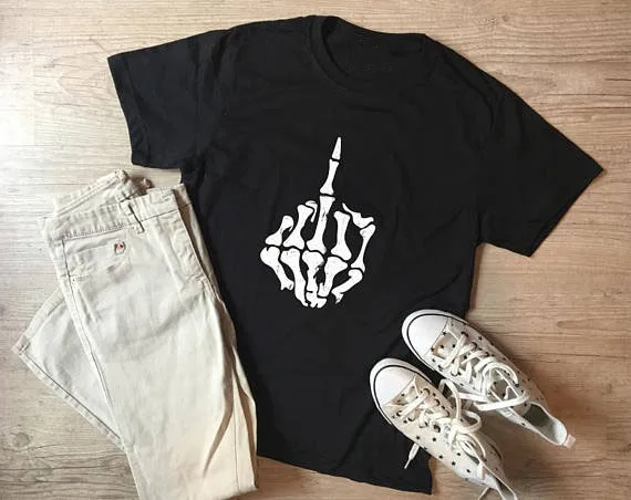 Скелет палец футболка сексуальная Забавный Футболка Skeleton Tumblr Harajuku хлопковая Футболка с круглым вырезом для девочек черный популярные гран...
Скелет палец футболка сексуальная Забавный Футболка Skeleton Tumblr Harajuku хлопковая Футболка с круглым вырезом для девочек черный популярные гран...