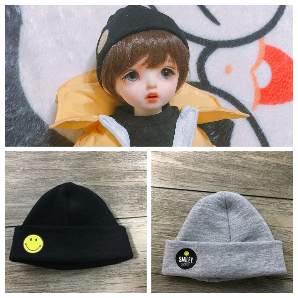 1PCS Fashion Blyth Hat Black Gray Smile Flexible Cap for 1/6 BJD Dolls Accessories
1PCS Fashion Blyth Hat Black Gray Smile Flexible Cap for 1/6 BJD Dolls Accessories