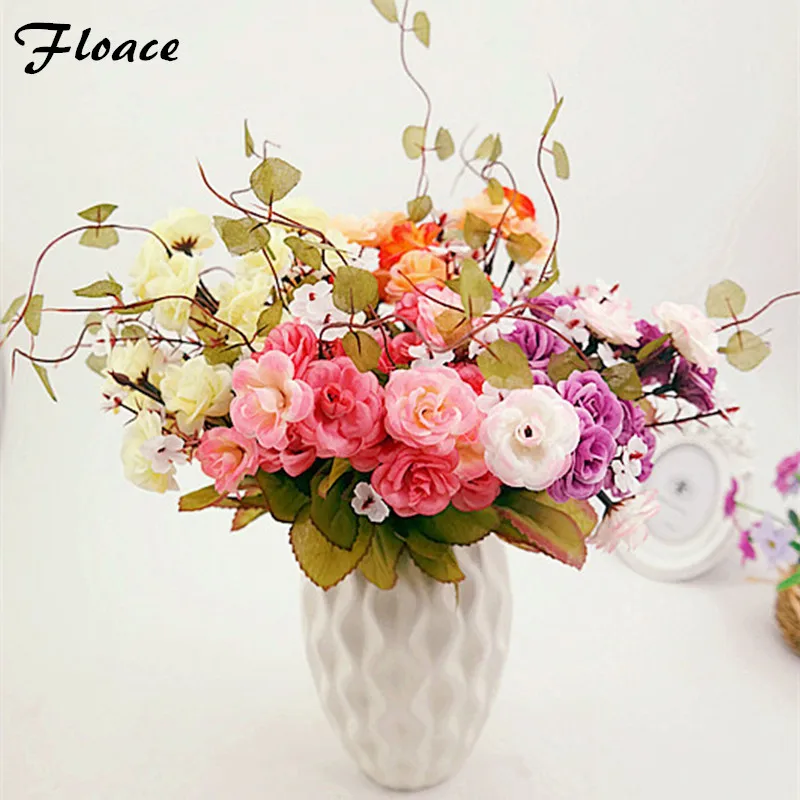 Floace Rose Silk Artificial Flowers Wedding Home Decorative Flowers Party Decoration 4 Colors
Floace Rose Silk Artificial Flowers Wedding Home Decorative Flowers Party Decoration 4 Colors
