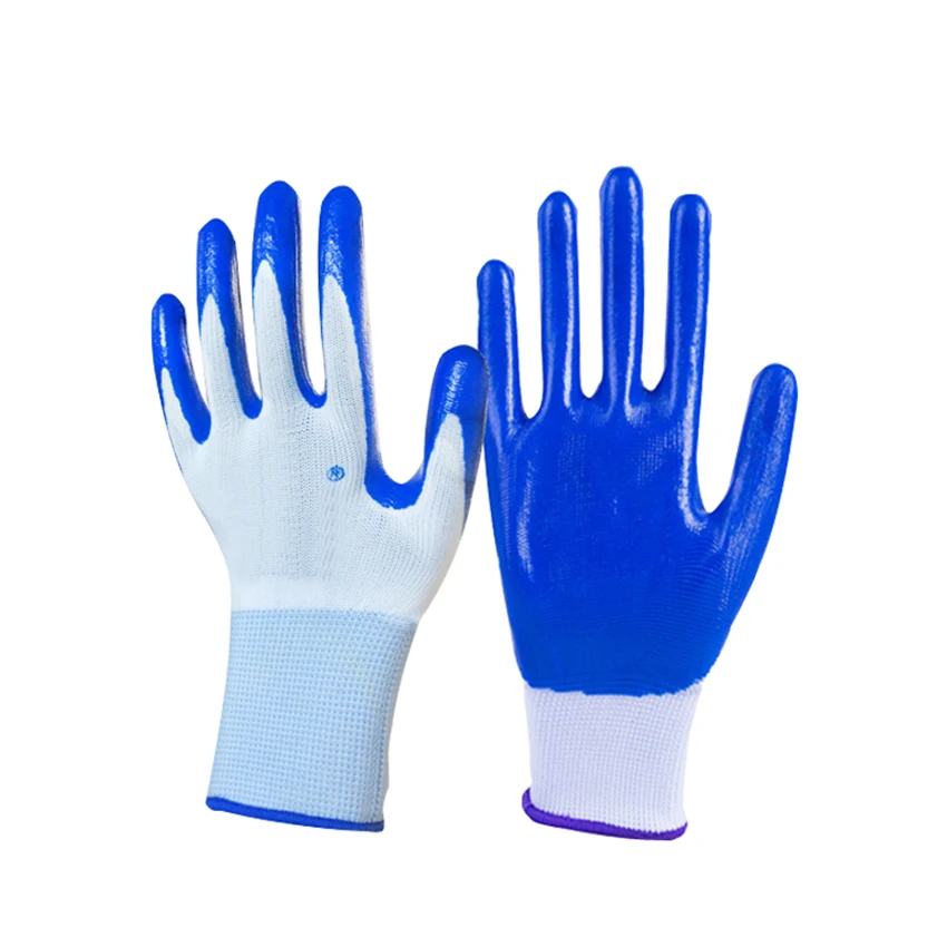 1 пара Горячая Распродажа нитриловые рабочие перчатки с покрытием для водителя