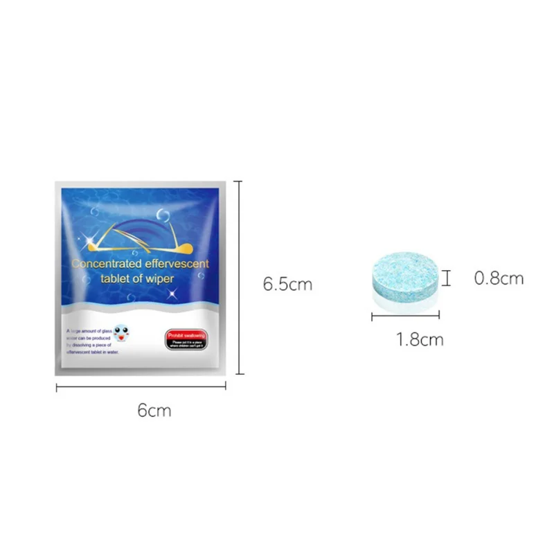 10pcs Car Windshield Glass Washer Cleaner Compact Effervescent Tablets Detergent Car Beauty Tool Car Accessaries
10pcs Car Windshield Glass Washer Cleaner Compact Effervescent Tablets Detergent Car Beauty Tool Car Accessaries