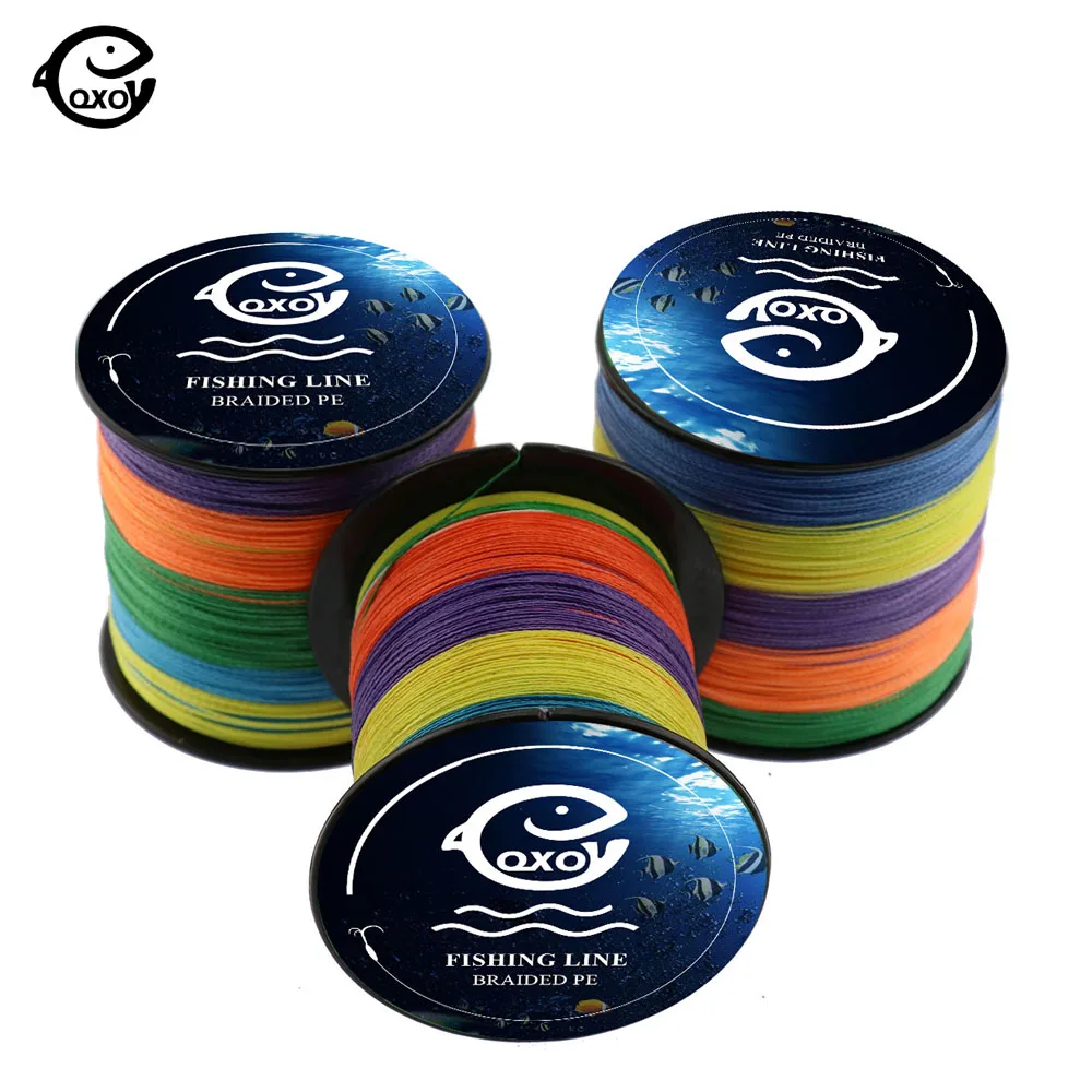 QXO 300m Fishing PE Line Tresse fish Multi filament Braided Wire Material 4stand Leashes Sea The Line For Fishing Tippet 6-100lb
QXO 300m Fishing PE Line Tresse fish Multi filament Braided Wire Material 4stand Leashes Sea The Line For Fishing Tippet 6-100lb