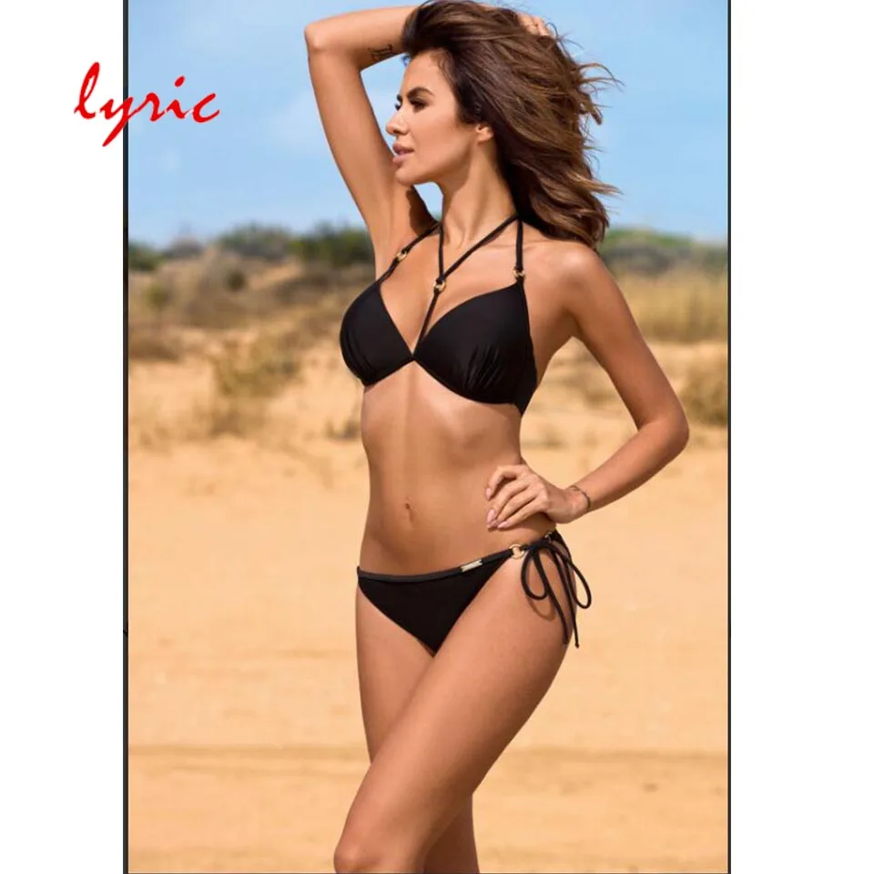Lyric Bikinis 2019 Women Swimsuit New Summer Solid Swim Top Bathing Suit Padded Sexy Swimwear Bikini Brazilian Biquini
Lyric Bikinis 2019 Women Swimsuit New Summer Solid Swim Top Bathing Suit Padded Sexy Swimwear Bikini Brazilian Biquini
