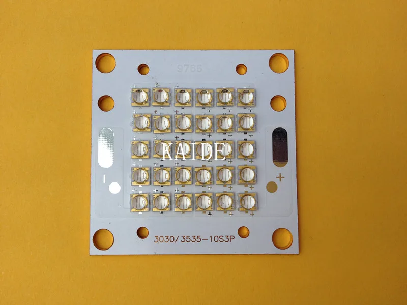 УФ светодиодный диодный модуль 395nm Светодиодная лампа фиолетовый свет 30w40w50w led 60