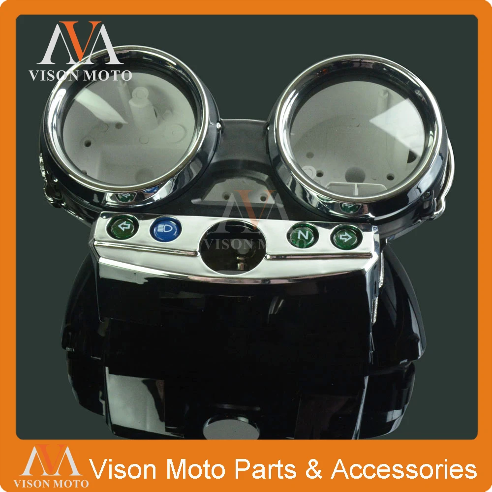 Speed Meter Clock Instrument Case Gauges Odometer Tachometer Housing Box Cover For KAWASAKI ZRX400 98 99 00 01 02 03 04 05-08
Speed Meter Clock Instrument Case Gauges Odometer Tachometer Housing Box Cover For KAWASAKI ZRX400 98 99 00 01 02 03 04 05-08