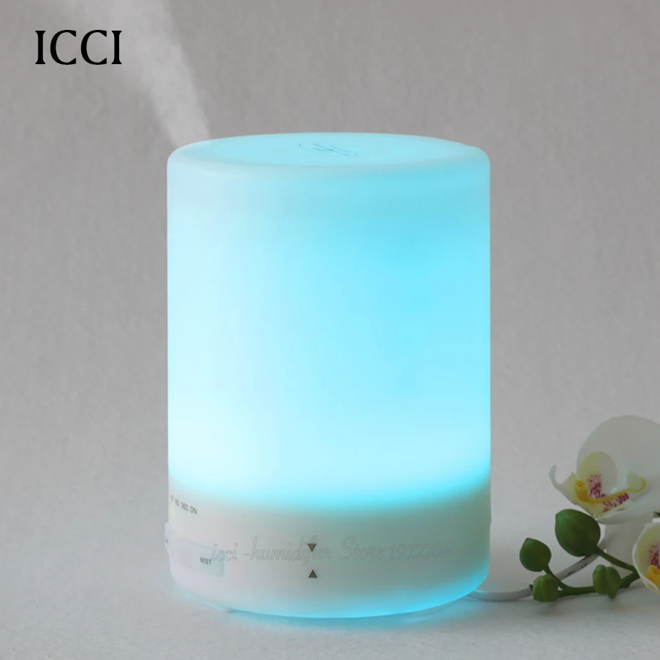 icci Humidifier Essential Oil Diffuser Ultrasonic Mist Maker Nebulizer Aroma Diffuser Air Humidifier capacity 300ml
icci Humidifier Essential Oil Diffuser Ultrasonic Mist Maker Nebulizer Aroma Diffuser Air Humidifier capacity 300ml