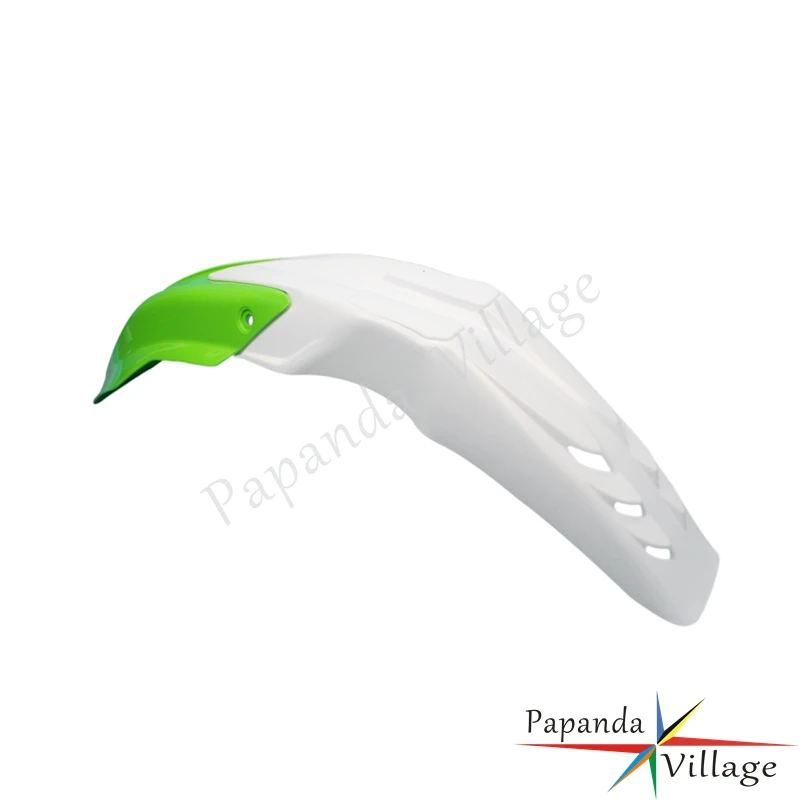 Papanda Motocross White Green Plastic Front Fender Mud Guard Protector Cover Dirt Bike for Yamaha Suzuki Kawasaki KLX KX125
Papanda Motocross White Green Plastic Front Fender Mud Guard Protector Cover Dirt Bike for Yamaha Suzuki Kawasaki KLX KX125