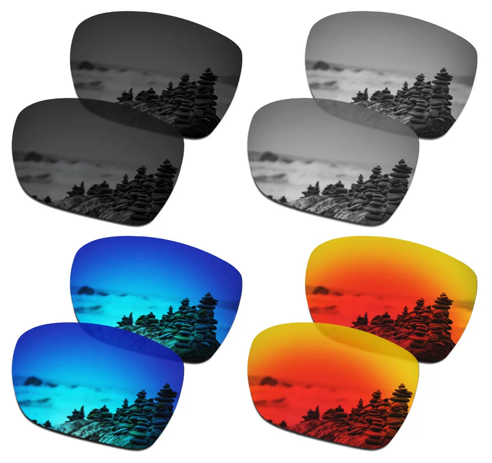 SmartVLT 4 Pairs Polarized Sunglasses Replacement Lenses for Oakley Catalyst - 4 Colors
SmartVLT 4 Pairs Polarized Sunglasses Replacement Lenses for Oakley Catalyst - 4 Colors