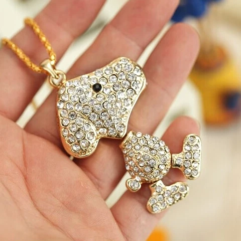 Jewelry USB Flash Drive 64GB Diamond Dog Pendrive 1TB 2TB Necklace Cle USB 128GB Memory Stick Girl Gift Pen Drive 16GB 32GB 2.0
Jewelry USB Flash Drive 64GB Diamond Dog Pendrive 1TB 2TB Necklace Cle USB 128GB Memory Stick Girl Gift Pen Drive 16GB 32GB 2.0