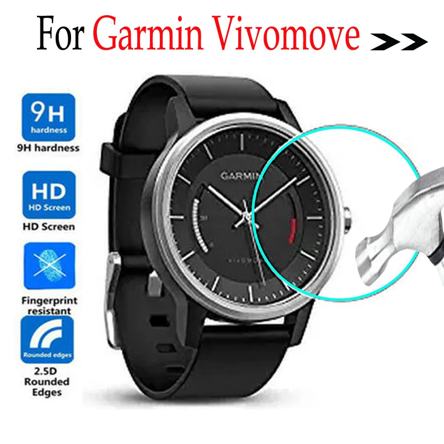 Для Garmin vivomove Smart Digital Screen Protector Защитная пленка из закаленного стекла для с