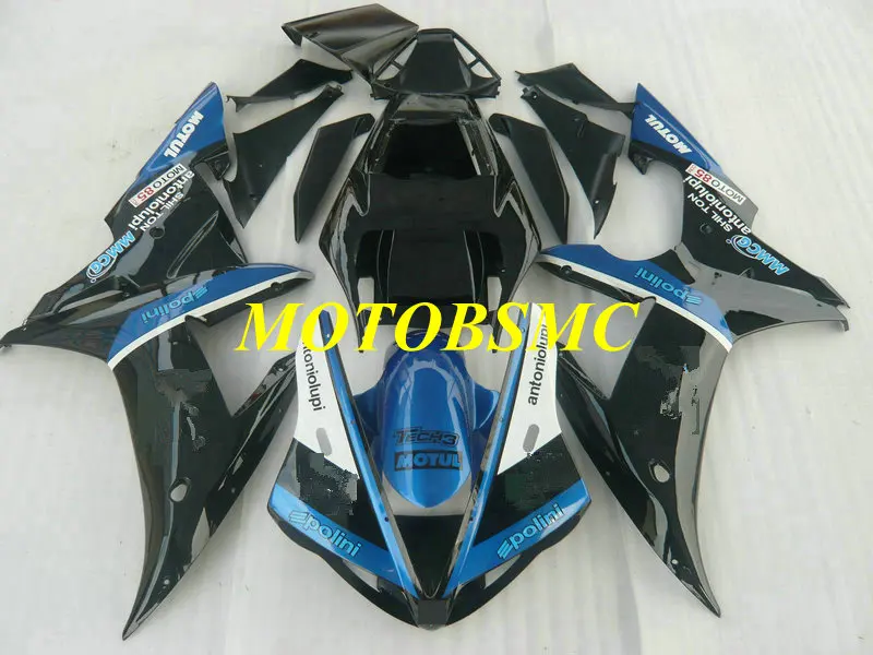 Комплект обтекателей для мотоцикла YAMAHA YZFR1 02 03 YZF R1 2002 2003 YZF1000 yzfr1 ABS синий черный