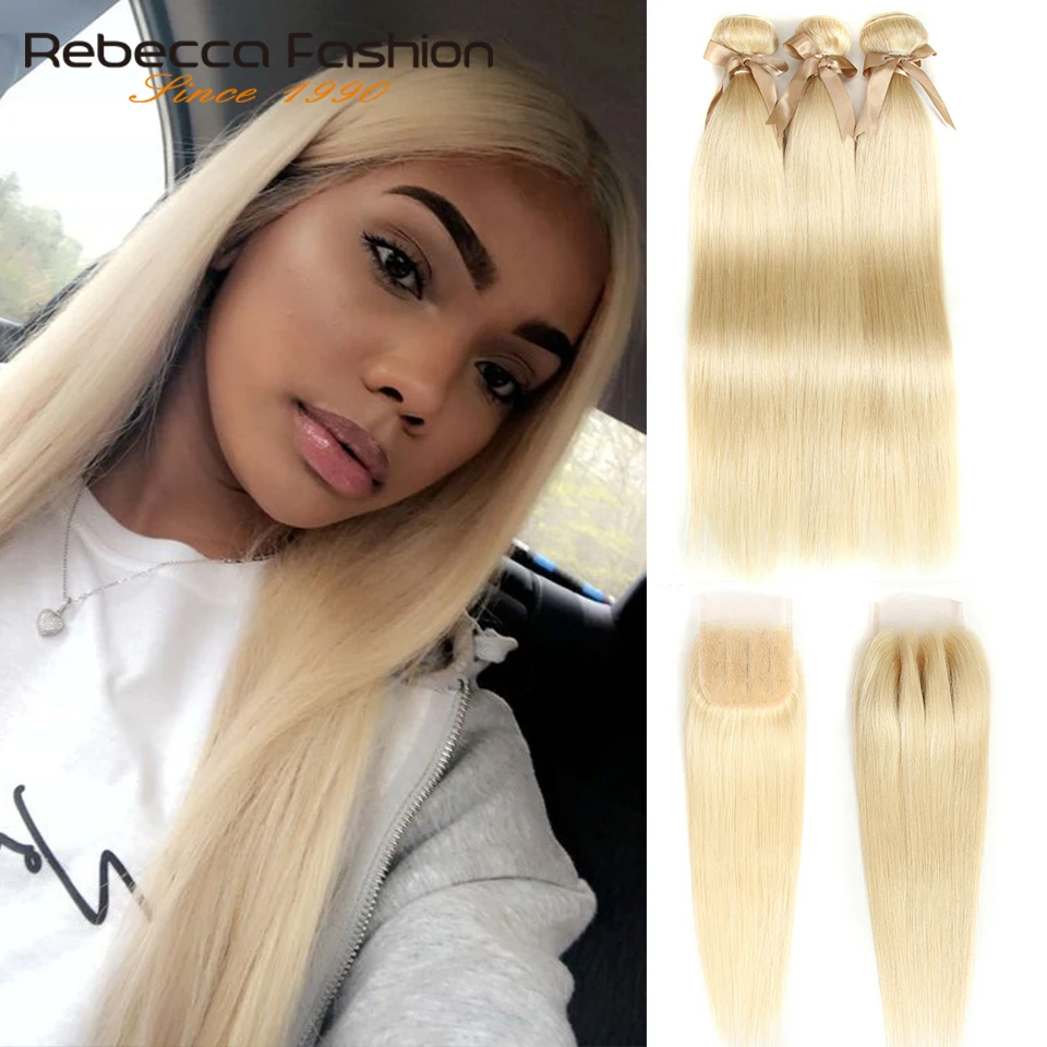 Rebecca 613 светлые пучки с закрытием перуанские Remy прямые человеческие волосы 3 пучка с Чехол Бесплатная доставка
Rebecca 613 светлые пучки с закрытием перуанские Remy прямые человеческие волосы 3 пучка с Чехол Бесплатная доставка