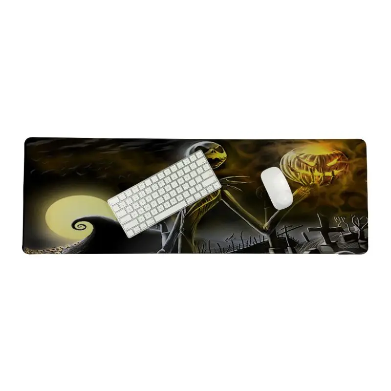 MaiYaCa Simple Design Jack Skellington Rubber Mouse Durable Desktop Mousepad Size for 300x900x2mm 300x800x2mm 
MaiYaCa Simple Design Jack Skellington Rubber Mouse Durable Desktop Mousepad Size for 300x900x2mm 300x800x2mm
