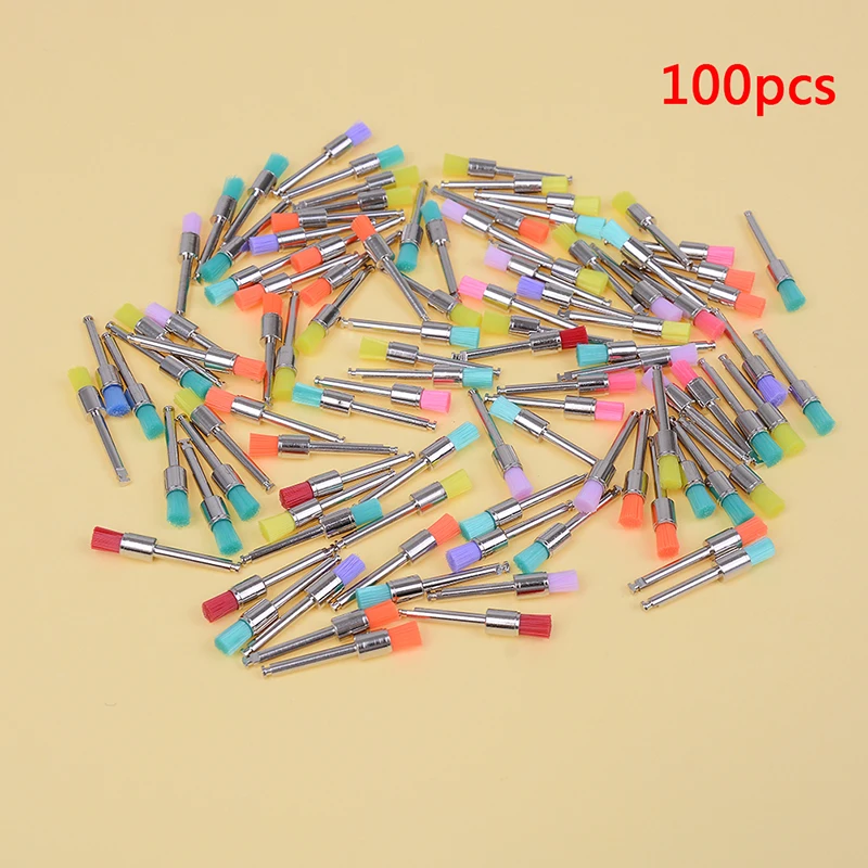Dropship 100Pcs/lot Dental Lab Materials Colorful Nylon Latch Small Flat Polishing Polisher Prophy Brushes Dentist Product Tool
Dropship 100Pcs/lot Dental Lab Materials Colorful Nylon Latch Small Flat Polishing Polisher Prophy Brushes Dentist Product Tool