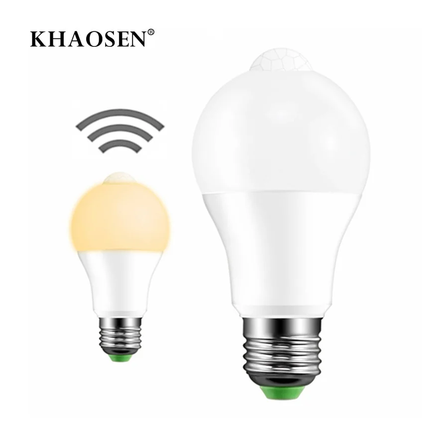 Led Lamp PIR Motion Sensor Night Light E27 12W Led Auto Energy Saving Lamp Bulb Infrared Motion Sensor AC85-265V Bombillas
Led Lamp PIR Motion Sensor Night Light E27 12W Led Auto Energy Saving Lamp Bulb Infrared Motion Sensor AC85-265V Bombillas