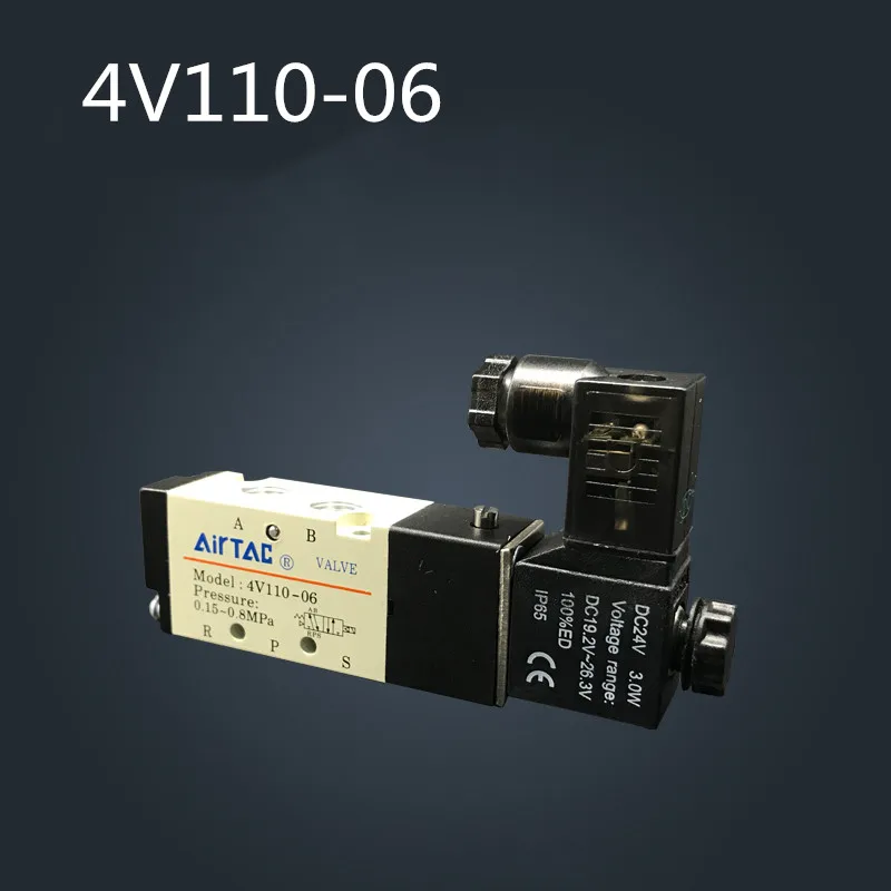 5pcs free Shipping 2 Position 5 Port Air Solenoid Valves 4V110-06 Pneumatic Control Valve , DC12v DC24v AC36v AC110v 220v 380v
5pcs free Shipping 2 Position 5 Port Air Solenoid Valves 4V110-06 Pneumatic Control Valve , DC12v DC24v AC36v AC110v 220v 380v