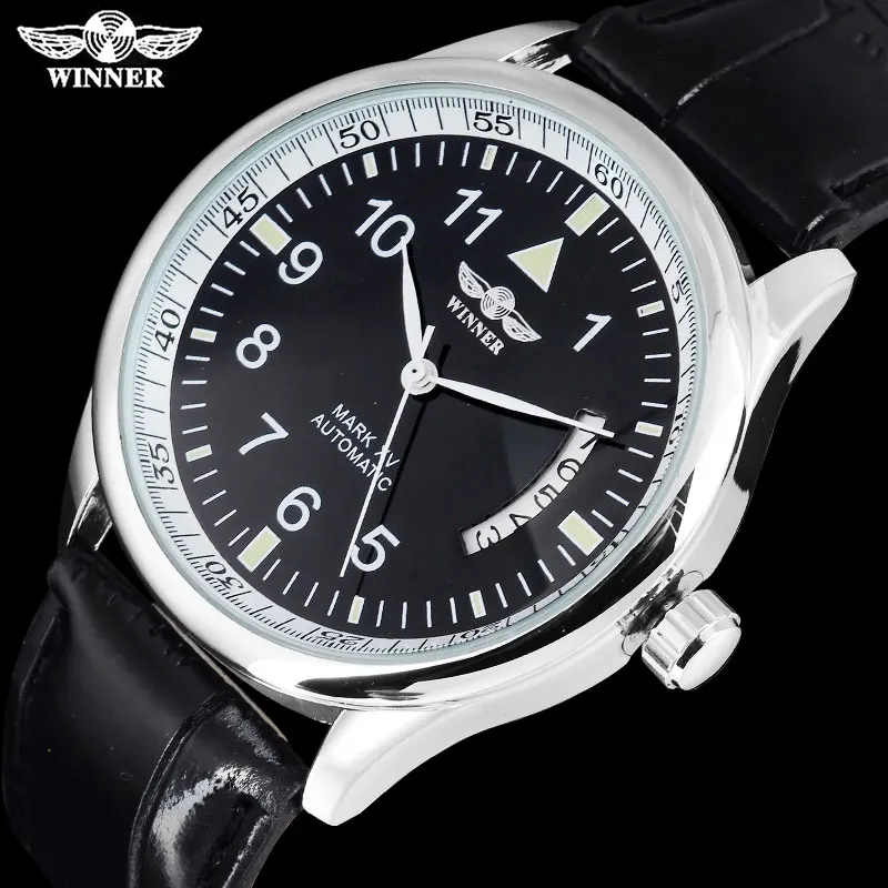 TWINNER fashion brand men mechanical watches leather strap casual men's automatic silver case watches male wristwatches relojes
TWINNER fashion brand men mechanical watches leather strap casual men's automatic silver case watches male wristwatches relojes