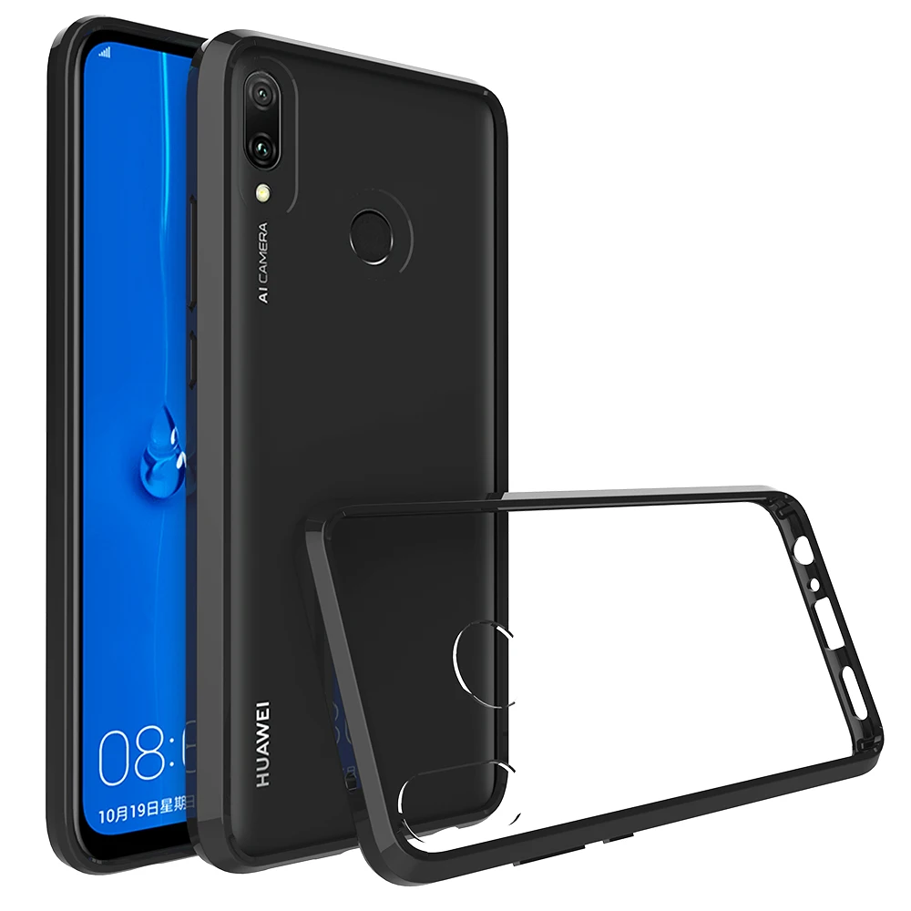 Hybrid Shockproof Cover Air Cushion Frame Case For Huawei Y9 2019 Acrylic Crystal Clear Shell For Huawei Y9 2019 Fundas Coque
Hybrid Shockproof Cover Air Cushion Frame Case For Huawei Y9 2019 Acrylic Crystal Clear Shell For Huawei Y9 2019 Fundas Coque