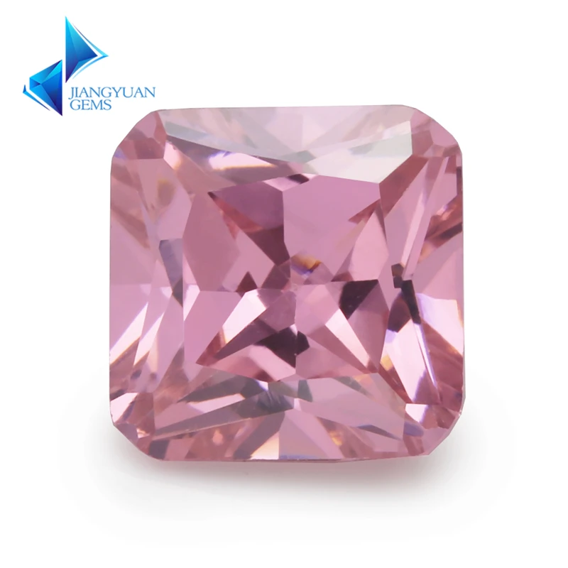 Size 3*3~10x10mm Square Octangle Shape Princess Cut 5A Pink CZ Stone Synthetic Gems Cubic Zirconia
Size 3*3~10x10mm Square Octangle Shape Princess Cut 5A Pink CZ Stone Synthetic Gems Cubic Zirconia