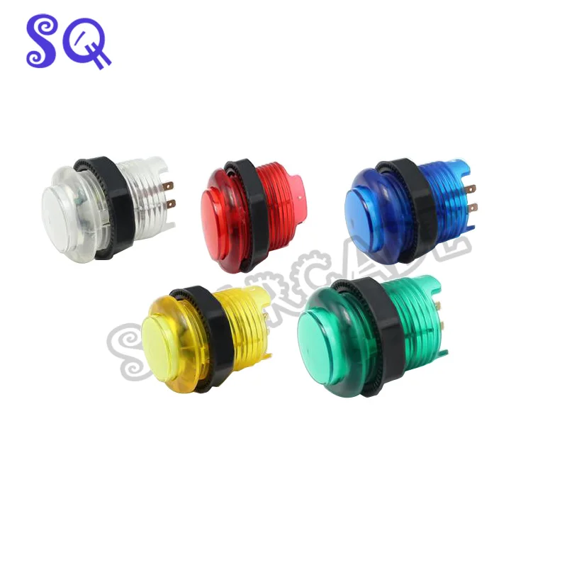 20 Pcs/lot Arcade 30mm Led lit Illuminated Push Buttons Built-In 5V LED Light With Micro Switch 5 color for choose
20 Pcs/lot Arcade 30mm Led lit Illuminated Push Buttons Built-In 5V LED Light With Micro Switch 5 color for choose
