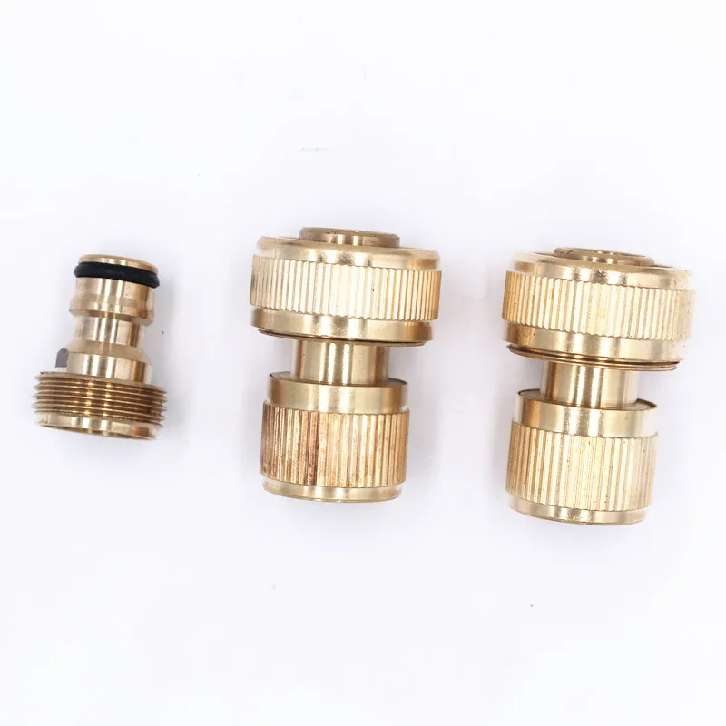 3/4"Male Thread Tap Connector With Brass Flow Connector For Water Faucet Hose End Connector Garden Watering X103
3/4"Male Thread Tap Connector With Brass Flow Connector For Water Faucet Hose End Connector Garden Watering X103