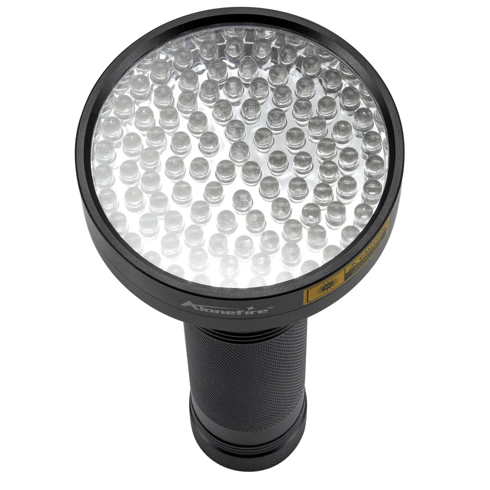 AloneFire UV Flashlight 100 LEDs 395 nm UV Detector Light for Dog Cat Urine Pet Stains Bed Bugs Scorpions Machinery Leaks Inspec
AloneFire UV Flashlight 100 LEDs 395 nm UV Detector Light for Dog Cat Urine Pet Stains Bed Bugs Scorpions Machinery Leaks Inspec