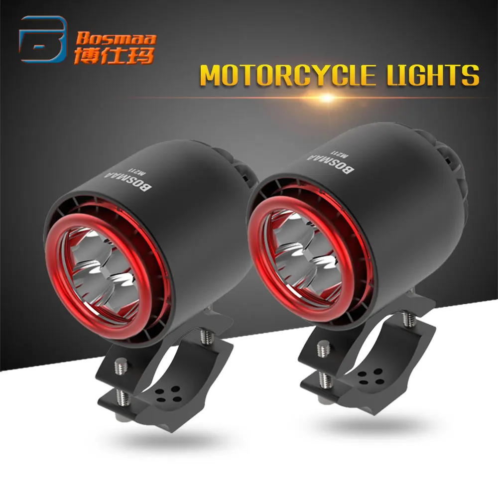 BOSMAA LED Headlight Turbo Spotlight 20W 3400LM 6000K White For Cafe Racer Chopper Motorcycle Headlamp Driving Hunting Fog Light
BOSMAA LED Headlight Turbo Spotlight 20W 3400LM 6000K White For Cafe Racer Chopper Motorcycle Headlamp Driving Hunting Fog Light