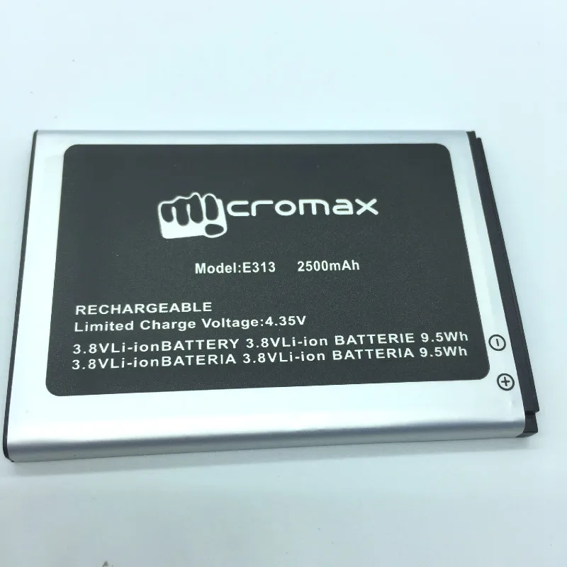 Аккумулятор на 2500 мА · ч Для micromax E313 Canvas Xpress 2 (для Wileyfox Swift) батареи + код