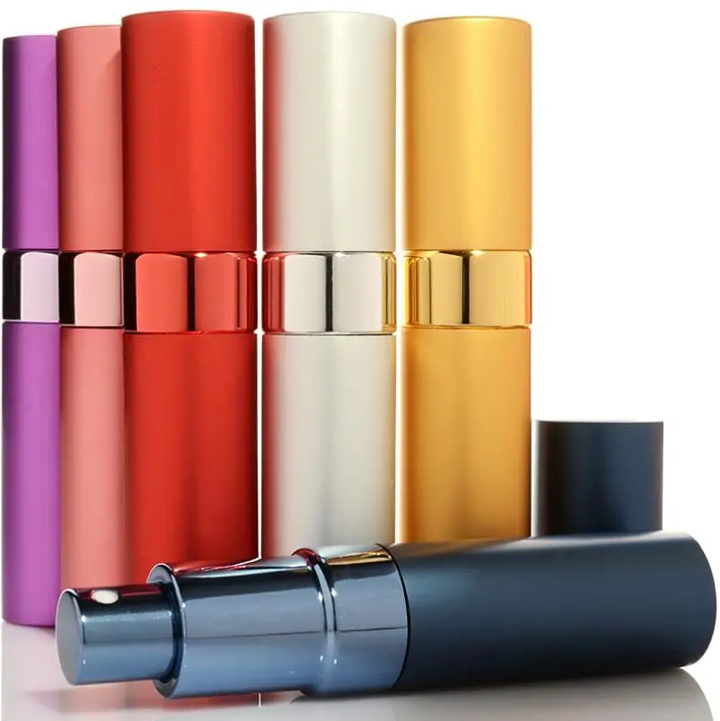Empty 15ml Refillable Anodized Aluminum Glass Perfume Bottle Travel Portable Spray Pump Case LX2901
Empty 15ml Refillable Anodized Aluminum Glass Perfume Bottle Travel Portable Spray Pump Case LX2901